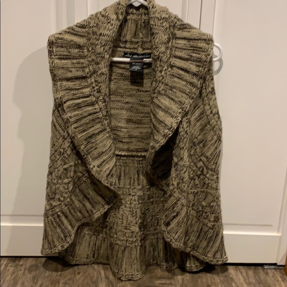 United States Sweaters ruffled vest